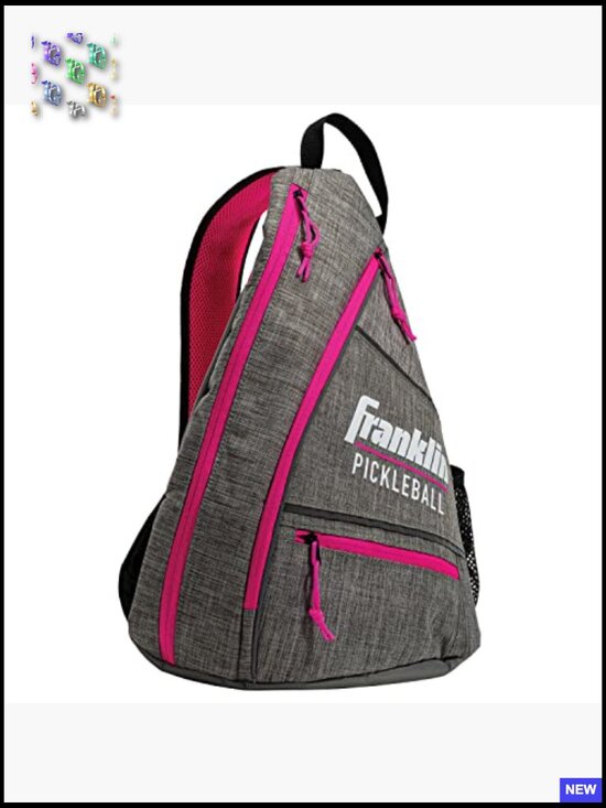 Pickleball Sling Backpack Holds 6 Paddles Balls Gear Organized Travel main image 5